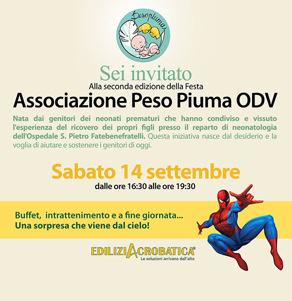Festa dell’Associazione Peso Piuma ODV